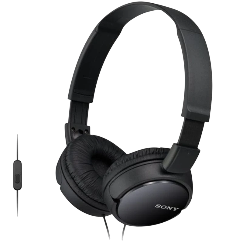 Sony MDR-ZX110AP Noir Arceau avec micro Casque