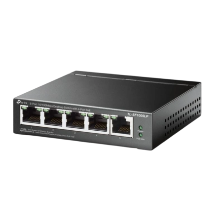TP-Link TL-SF1005LP PoE Noir Switch