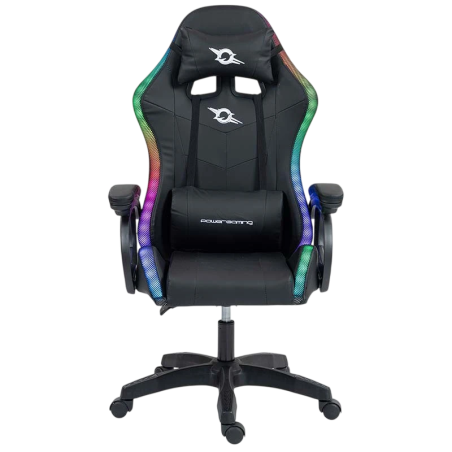 PowerGaming LED RGB Noir 120kg appuie-tête Chaise
