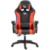 PowerGaming LED RGB Noir+Rouge 120kg appuie-tête Chaise