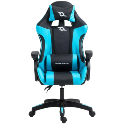 PowerGaming Noir+Bleu 120kg appuie-tête coussin lombaire Chaise gaming