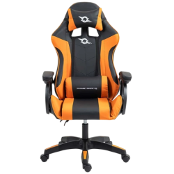 PowerGaming Noir+Orange 120kg appuie-tête coussin lombaire Chaise