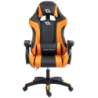 PowerGaming Noir+Orange 120kg appuie-tête coussin lombaire Chaise
