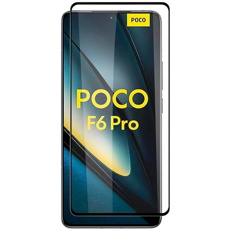 Protecteur d'écran en verre trempé Xiaomi Poco F6 Pro 5G Full Screen 3D