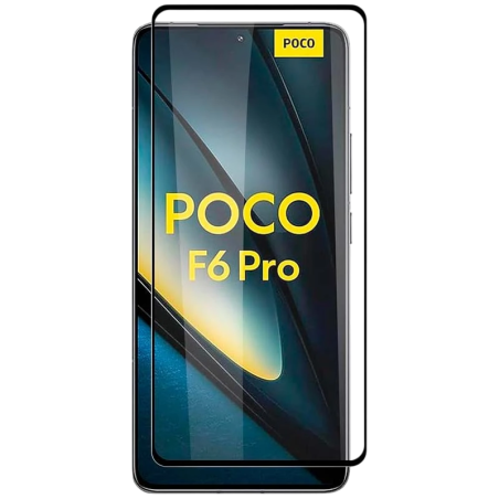 Protecteur d'écran en verre trempé Xiaomi Poco F6 Pro 5G Full Screen 3D