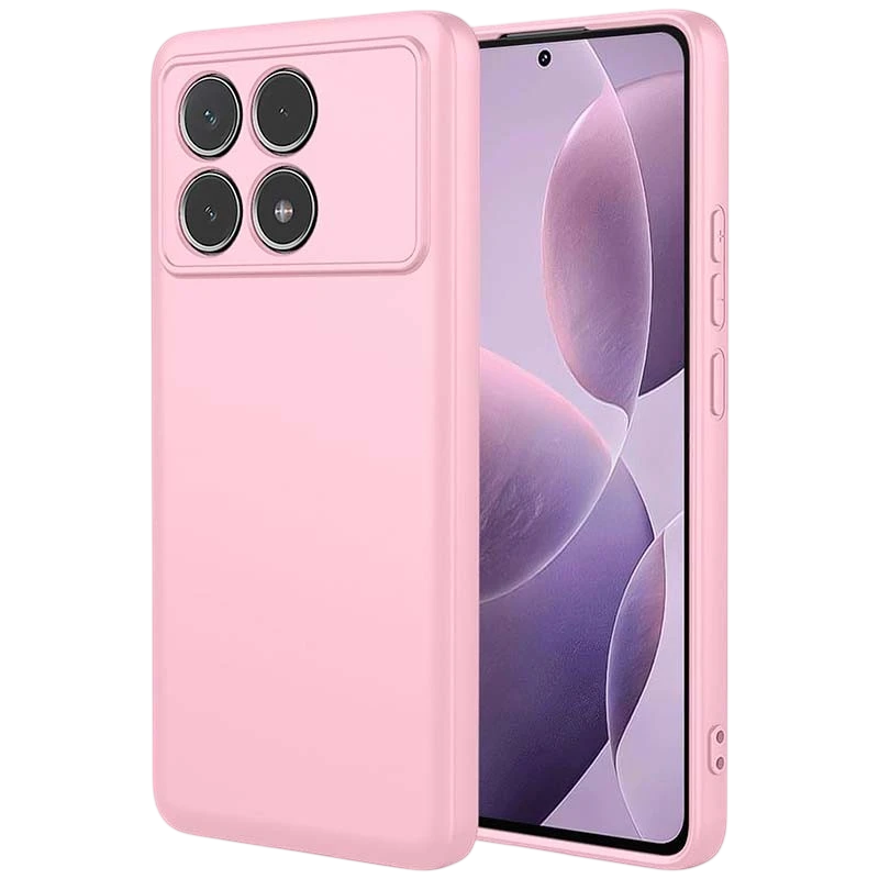 Coque Xiaomi Poco F6 Pro 5G Square Liquid Premium Rose