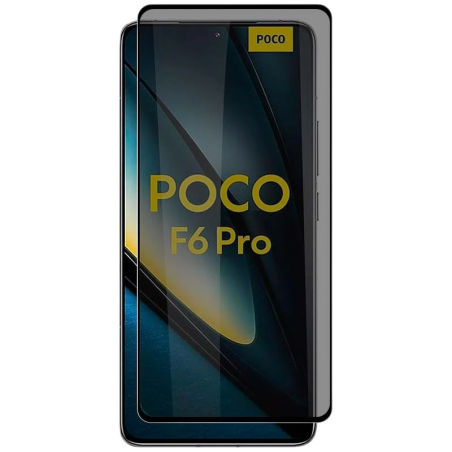 Protection d'écran en verre trempé Anti Espion Xiaomi Poco F6 Pro 5G