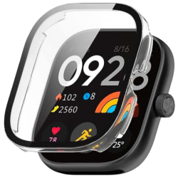 Coque PC + Verre Trempé Xiaomi Redmi Watch 4 Transparent