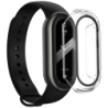 Coque PC + Verre Trempé Xiaomi Mi Smart Band 8 Transparent