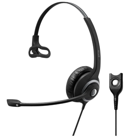 EPOS Impact SC 230 MS II Mono Noir avec micro Écouteurs
