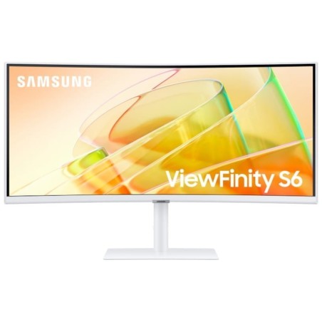 Samsung LS34C650TAUXEN Blanc 34 pouces 2K VA 100Hz 5ms FreeSync incurvé UltraWide Écran