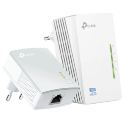 TP-LINK WPA4220KIT Kit PLC Extenseur WiFi AV600 Adaptateur Powerline