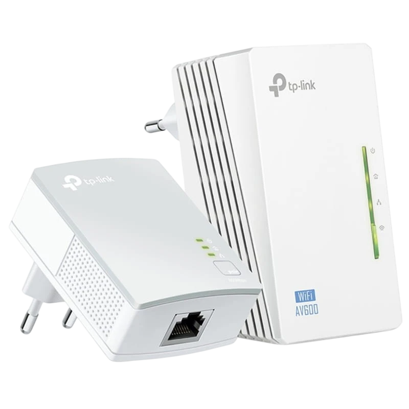 TP-LINK WPA4220KIT Kit PLC Extenseur WiFi AV600 Adaptateur Powerline