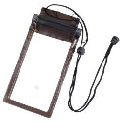 Étui universel étanche pour téléphone portable à suspendre Noir
