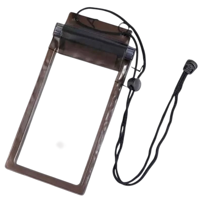 Étui universel étanche pour téléphone portable à suspendre Noir