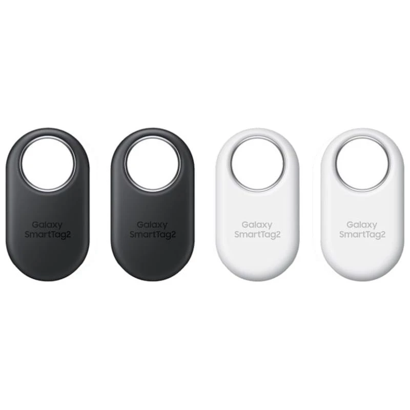 Samsung Galaxy SmartTag 2 Noir/Blanc Pack ×4 NFC IP67 Bluetooth Dispositif de localisation