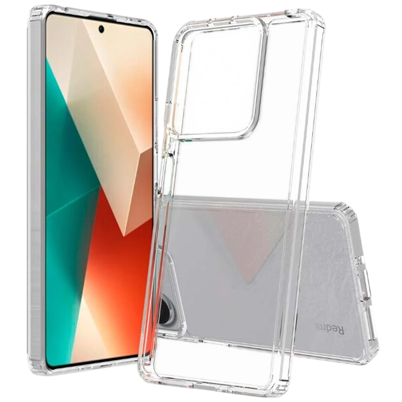 Coque Antichoc Premium pour Xiaomi Redmi Note 13 4G Acrylique Anti-Jaunissement Transparent