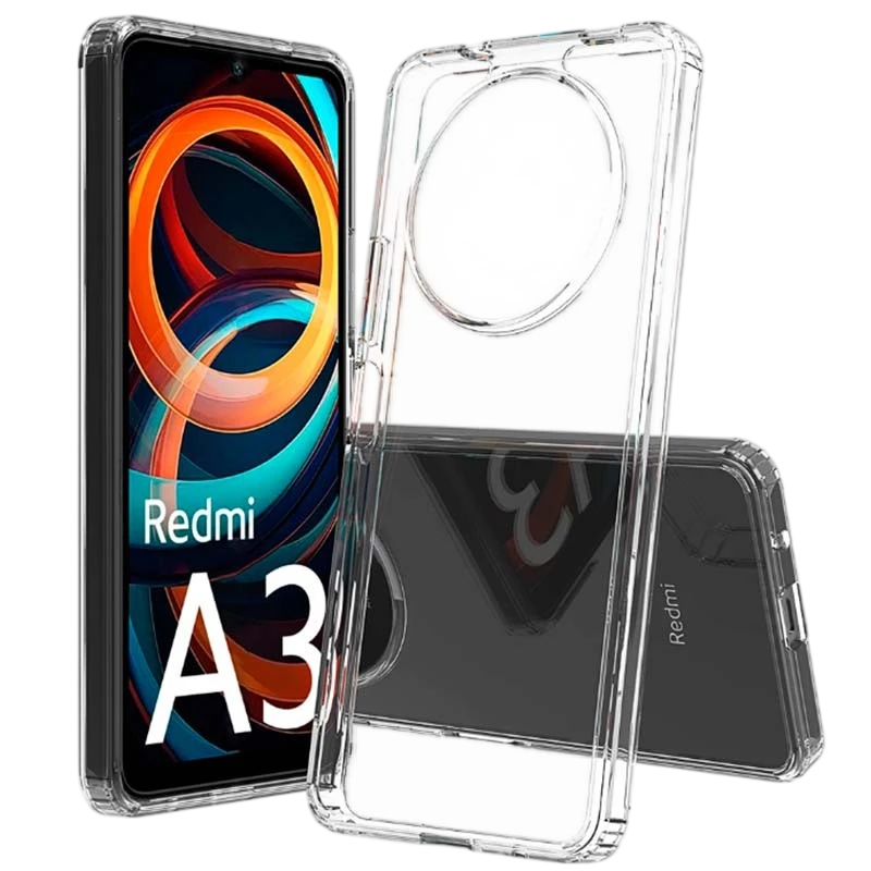 Coque Antichoc Premium pour Xiaomi Redmi A3 / Poco C61 Acrylique Anti-Jaunissement Transparent