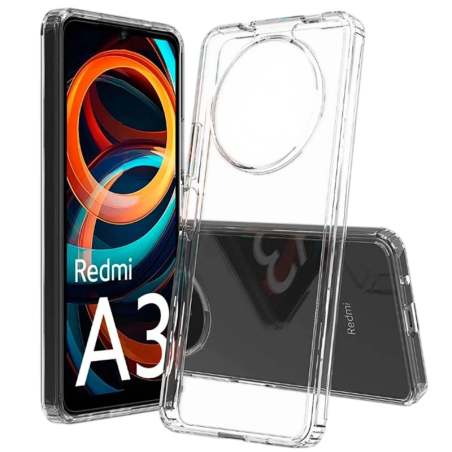 Coque Antichoc Premium pour Xiaomi Redmi A3 / Poco C61 Acrylique Anti-Jaunissement Transparent