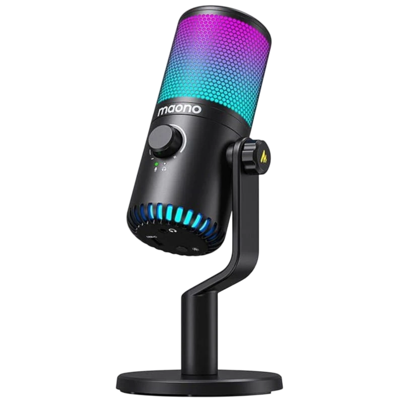 Maono DM30RGB RGB Noir Microphone