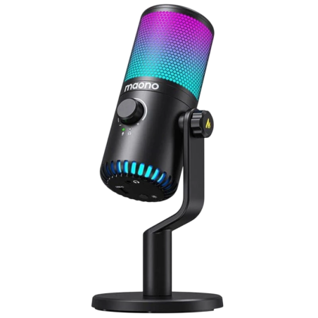 Maono DM30RGB RGB Noir Microphone