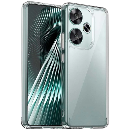 Coque Antichoc Premium pour Xiaomi Redmi 13 / Poco M6 4G Acrylique Anti-Jaunissement Transparent