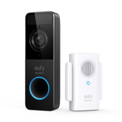 Eufy Video Doorbell Noir Full HD Visiophone