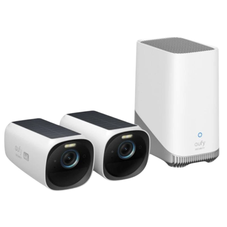 Eufy Security S330 eufyCam 3 Blanc/Noir 4K Solar Caméra de surveillance