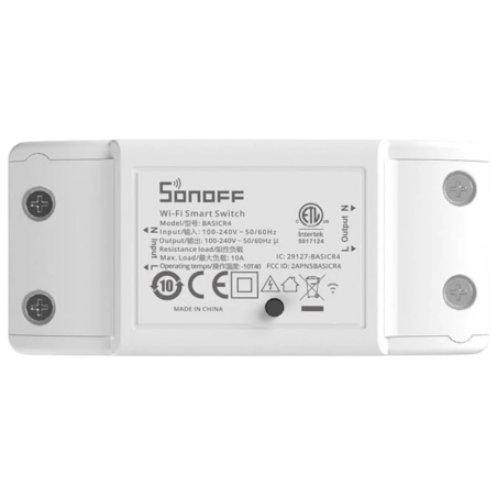 Sonoff BASICR4 Blanc WiFi Interrupteur connecté