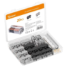 Sonoff 211 Gris Connecteur de câbles pour rail DIN Pack de 20 unités