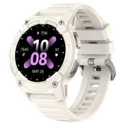KOSPET Tank S2 Blanc 1,32 pouces AMOLED GPS 10 jours +170 sports 5ATM IP69K Smartwatch