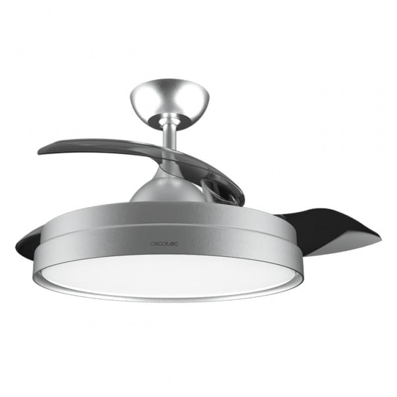 Cecotec EnergySilence Aero 4280 Invisible Gris 40W 6 vitesses minuterie 8h télécommande Ventilateur de plafond