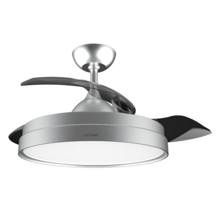 Cecotec EnergySilence Aero 4280 Invisible Gris 40W 6 vitesses minuterie 8h télécommande Ventilateur de plafond