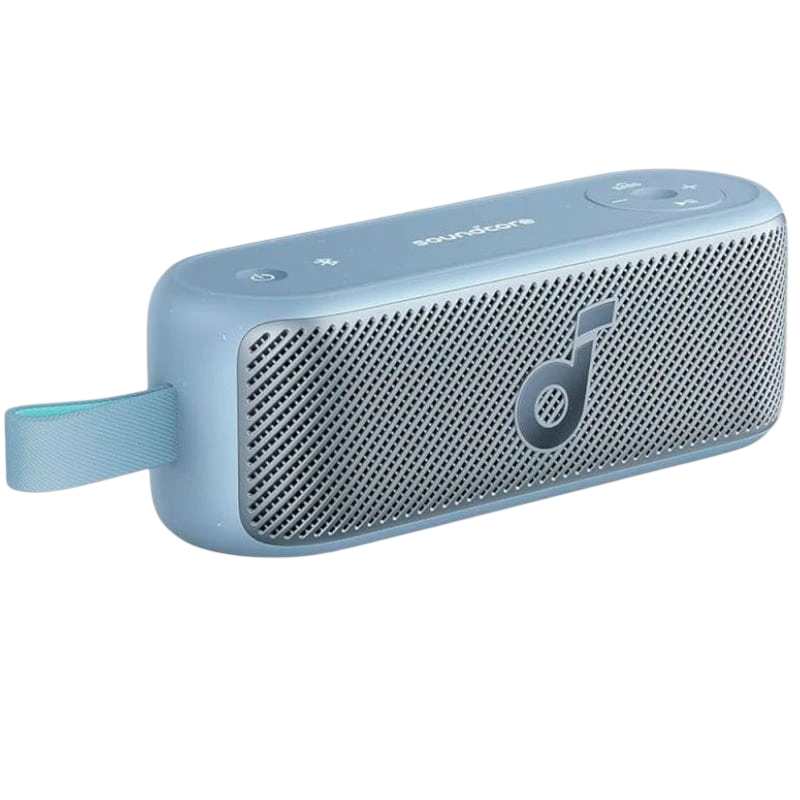 Soundcore Motion 100 Bleu 20W 12h IPX7 6500mAh entrée AUX Enceinte Bluetooth 5.3
