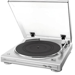 Denon DP 29 F Argent 33/45 rpm Platine vinyle