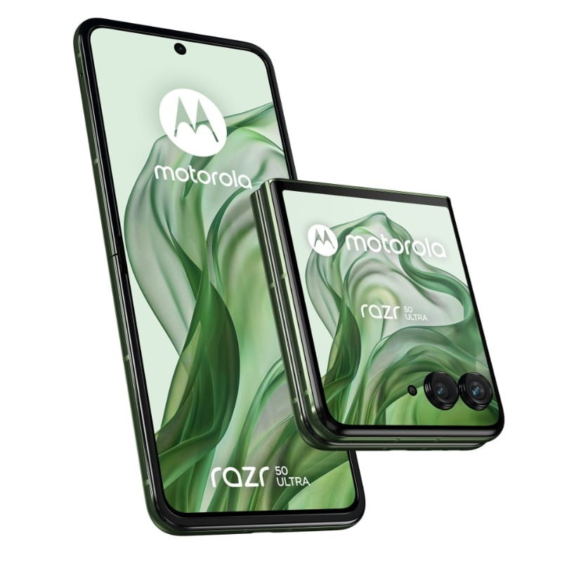 Motorola Razr 50 Ultra 5G 12GB/512GB Vert 6,9 pouces pOLED 165Hz 50MP 4000mAh NFC