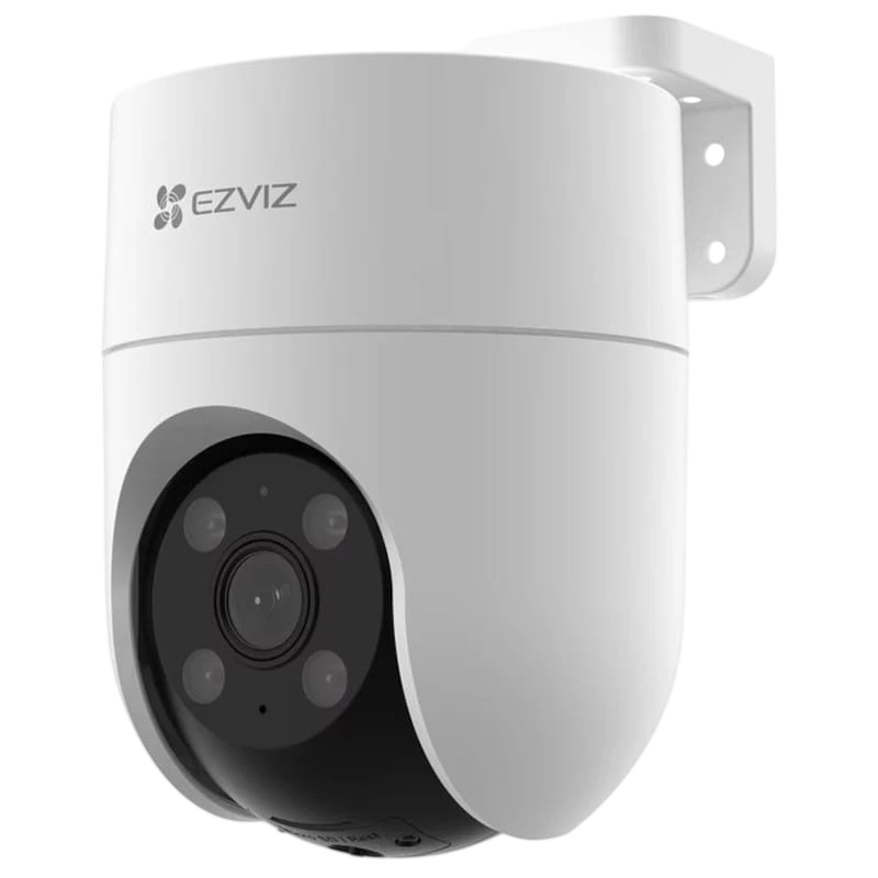 EZVIZ H8c Blanc 2K WiFi vision nocturne audio bidirectionnel Caméra de surveillance