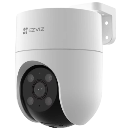 EZVIZ H8c Blanc 2K WiFi vision nocturne audio bidirectionnel Caméra de surveillance