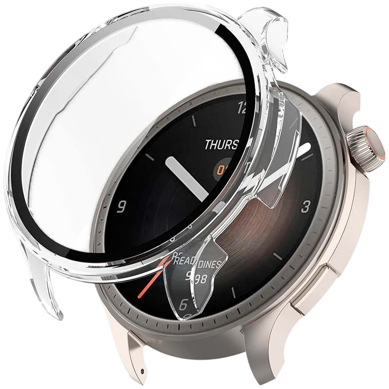 Coque PC + Verre Trempé Amazfit Balance Transparent