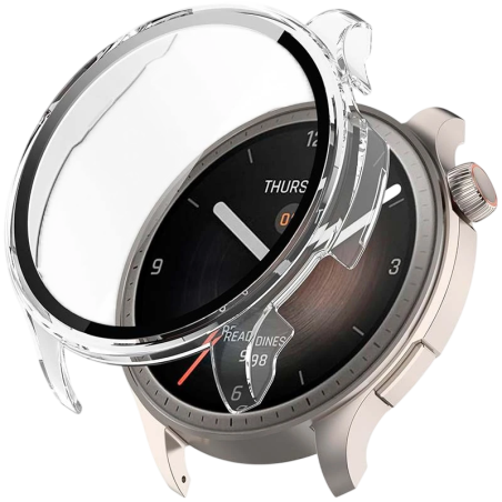 Coque PC + Verre Trempé Amazfit Balance Transparent