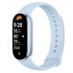 Xiaomi Mi Smart Band 9 Bleu 1,62 pouces AMOLED 21 jours +150 sports 5ATM Bracelet connecté