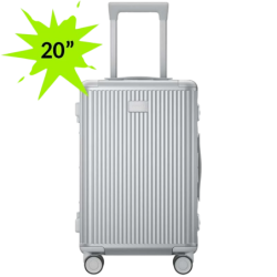 Xiaomi Aluminum Frame Luggage 20" - Valise cabine rigide