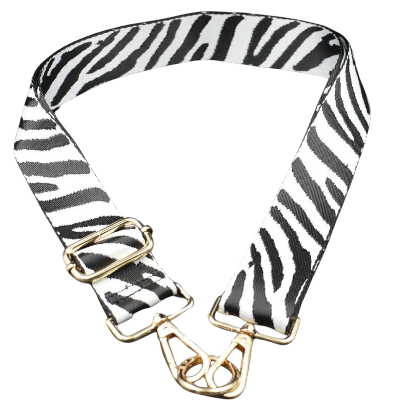 Lanyard pour Téléphone Portable Blanc et Noir - Universel avec Carte pour Toutes les Coques