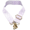 Lanyard pour Téléphone Portable Lavande et Blanc - Universel avec Carte pour Toutes les Coques