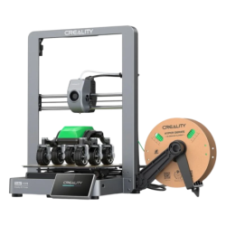 Creality Ender 3 V3 Haute vitesse 600mm/s, Taille d'impression 220x220x250mm, Refroidissement Rapide Noir FDM Imprimante 3D