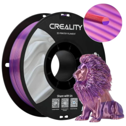 Filament Creality PLA CR-Silk Violet et Rose - 1,75 mm - Bobine de 1 kg