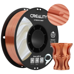 Filament Creality PLA CR-Silk Cuivre et Or - 1,75 mm - Bobine de 1 kg