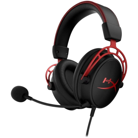 HP HyperX Cloud Alpha Noir/Rouge Arceau avec micro Casque gaming