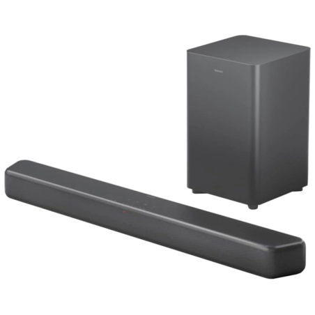 Philips TAB5309/10 Gris 2.1 120W Subwoofer sans fil HDMI ARC Bluetooth 5.4 Barre de son