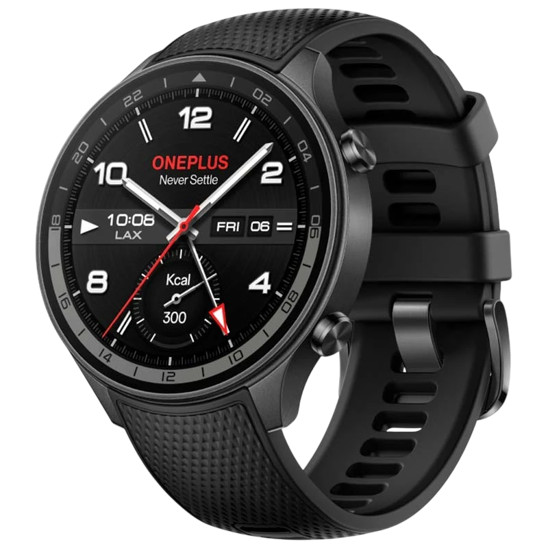 OnePlus Watch 2R Gris 1,43 pouces AMOLED GPS NFC 12 jours +100 sports 5ATM